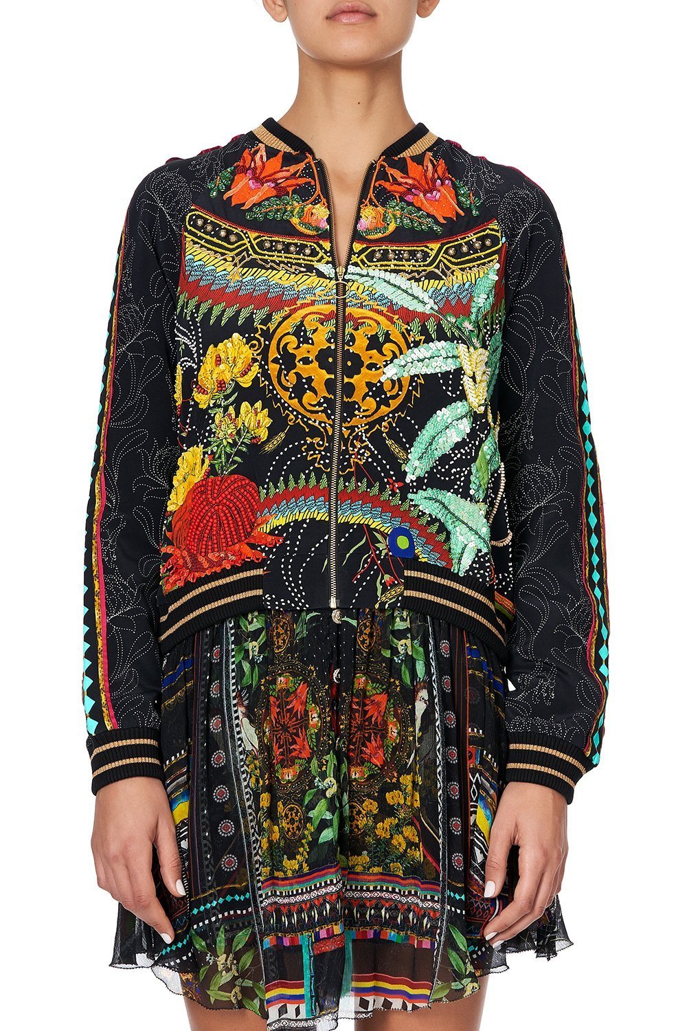 RAGLAN SLEEVE BOMBER JACKET ARNOTTS