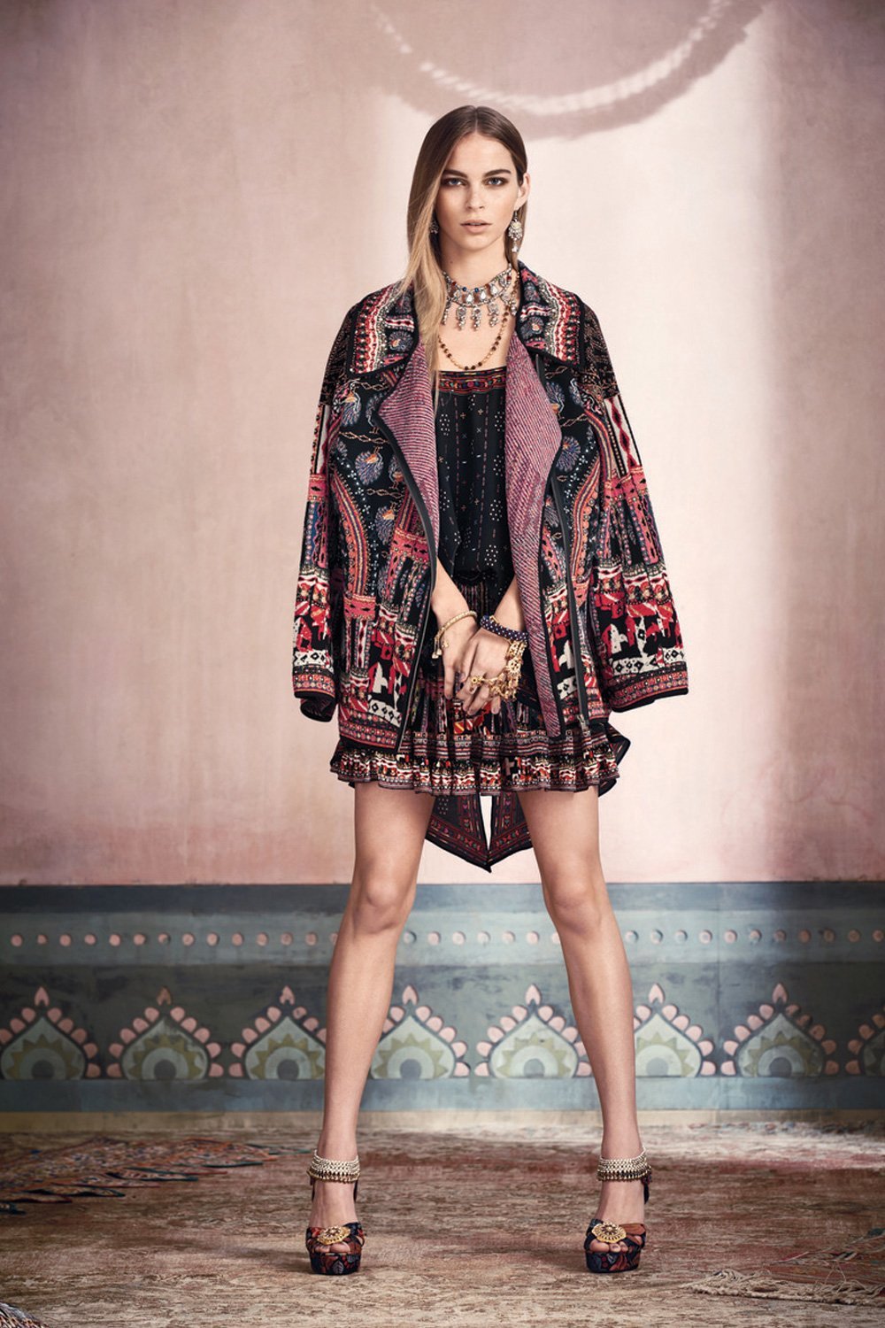 DANCING ON MY OWN KNIT JACQUARD JACKET