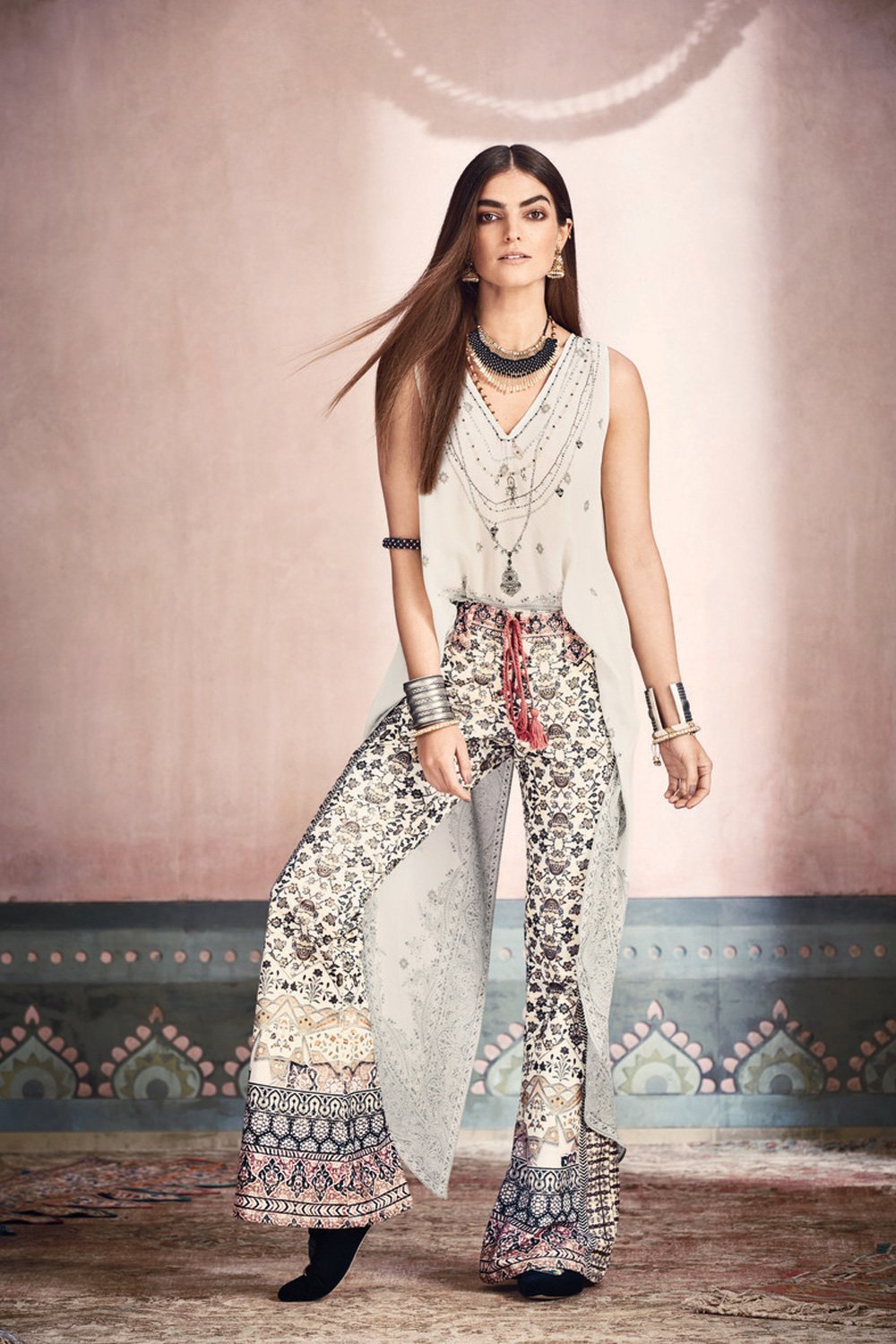 CAMILLA SOUL SISTERS STRETCH FLARED TROUSER