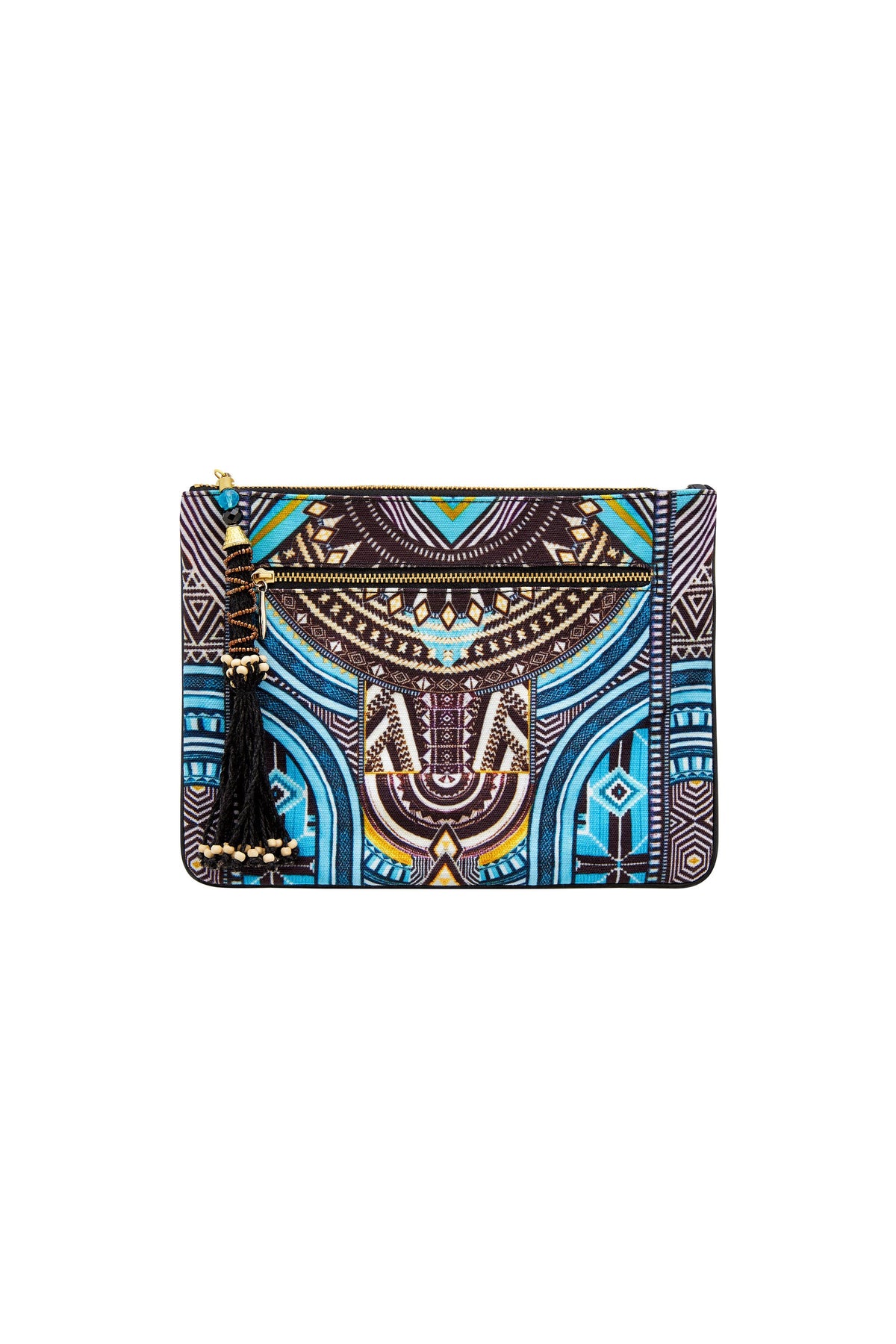 RUNAWAY READY SMALL CANVAS CLUTCH