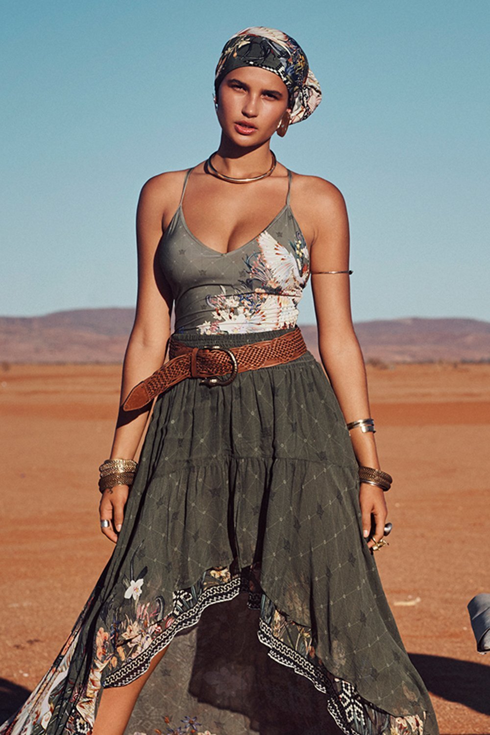 ROUCHED SIDE ONE PIECE WATCHFUL WINGS