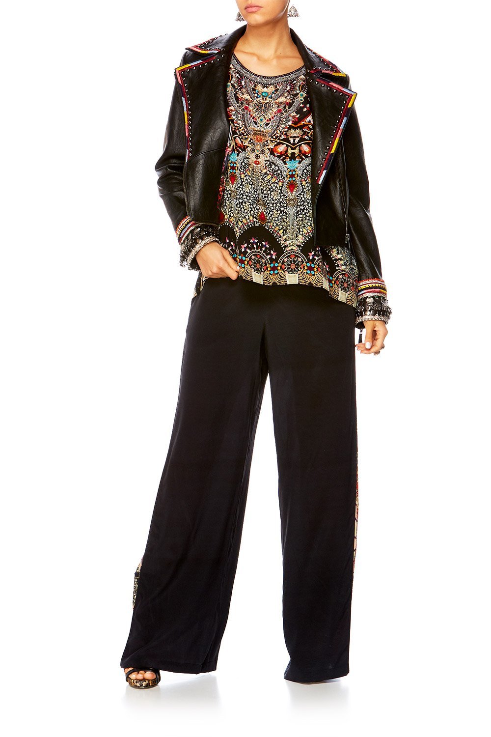 CHAMBER OF REFLECTIONS LEATHER JACKET