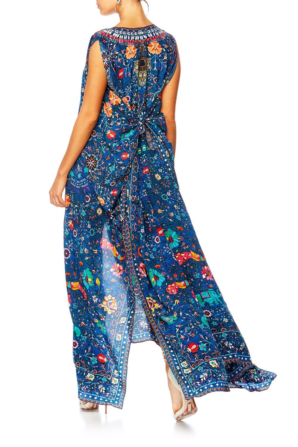 KINDNESS KALEIDOSCOPE SPLIT FRONT & SLEEVE KAFTAN