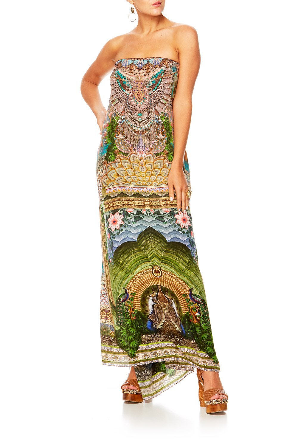 A WOMANS WISDOM ROUND NECK KAFTAN