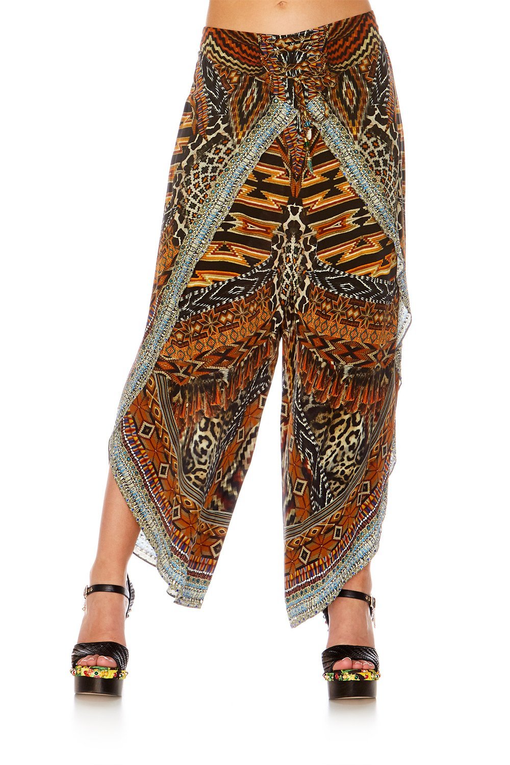 DAWN OF TIME TIE DETAIL WRAP OVER HAREM