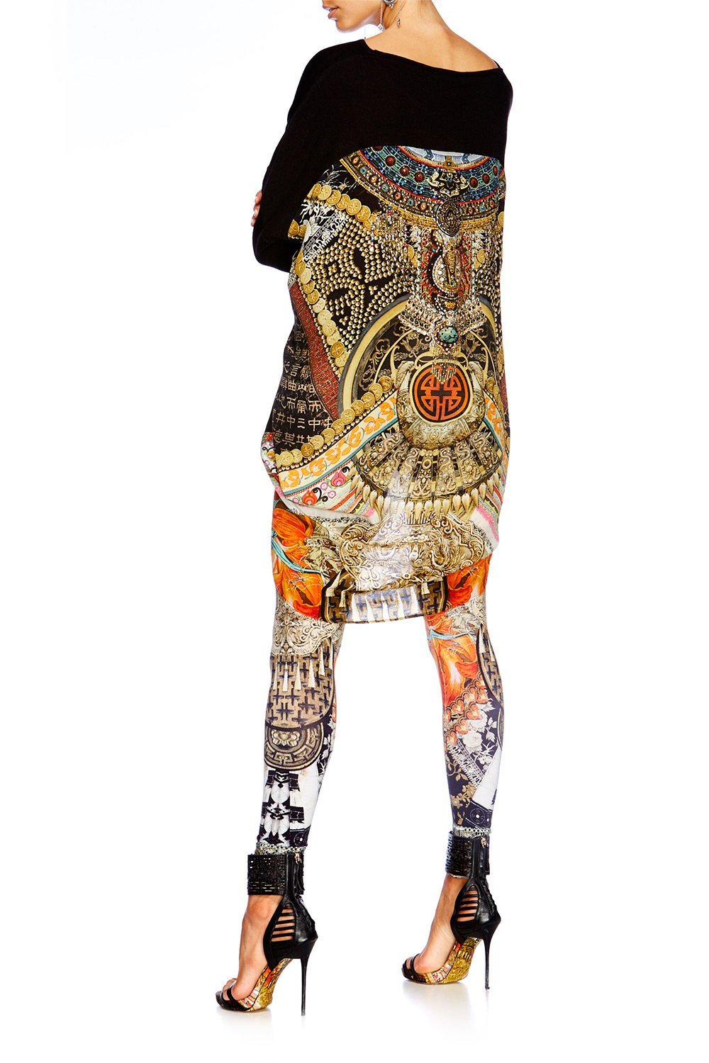 DYNASTY DAYS LONG SLEEVE JUMPER W PRINT BACK