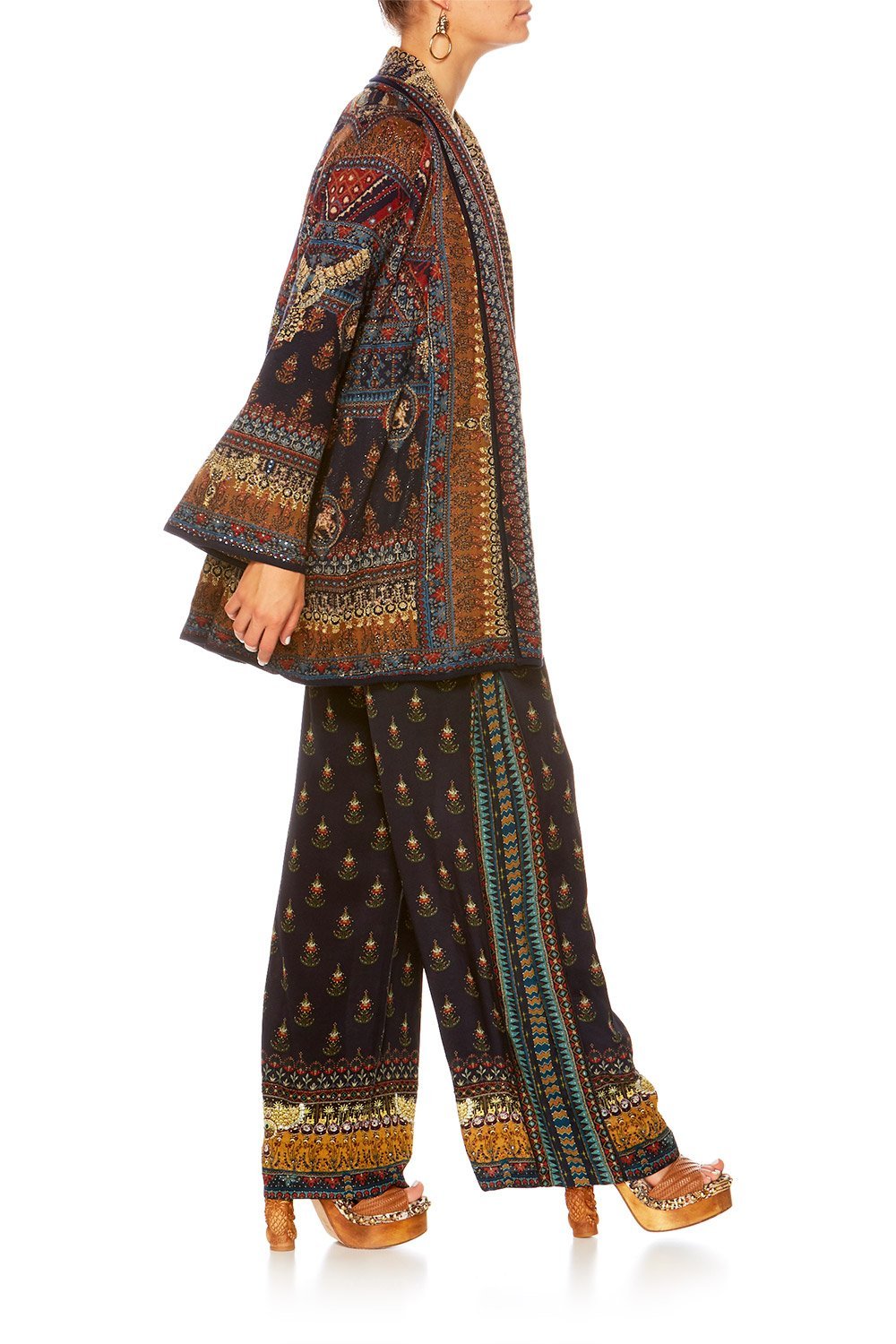 BLISS OF BOHEMIA KIMONO KNIT W TIE