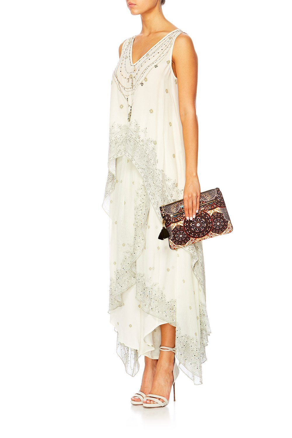 CHAMBER OF REFLECTIONS SMALL CANVAS CLUTCH