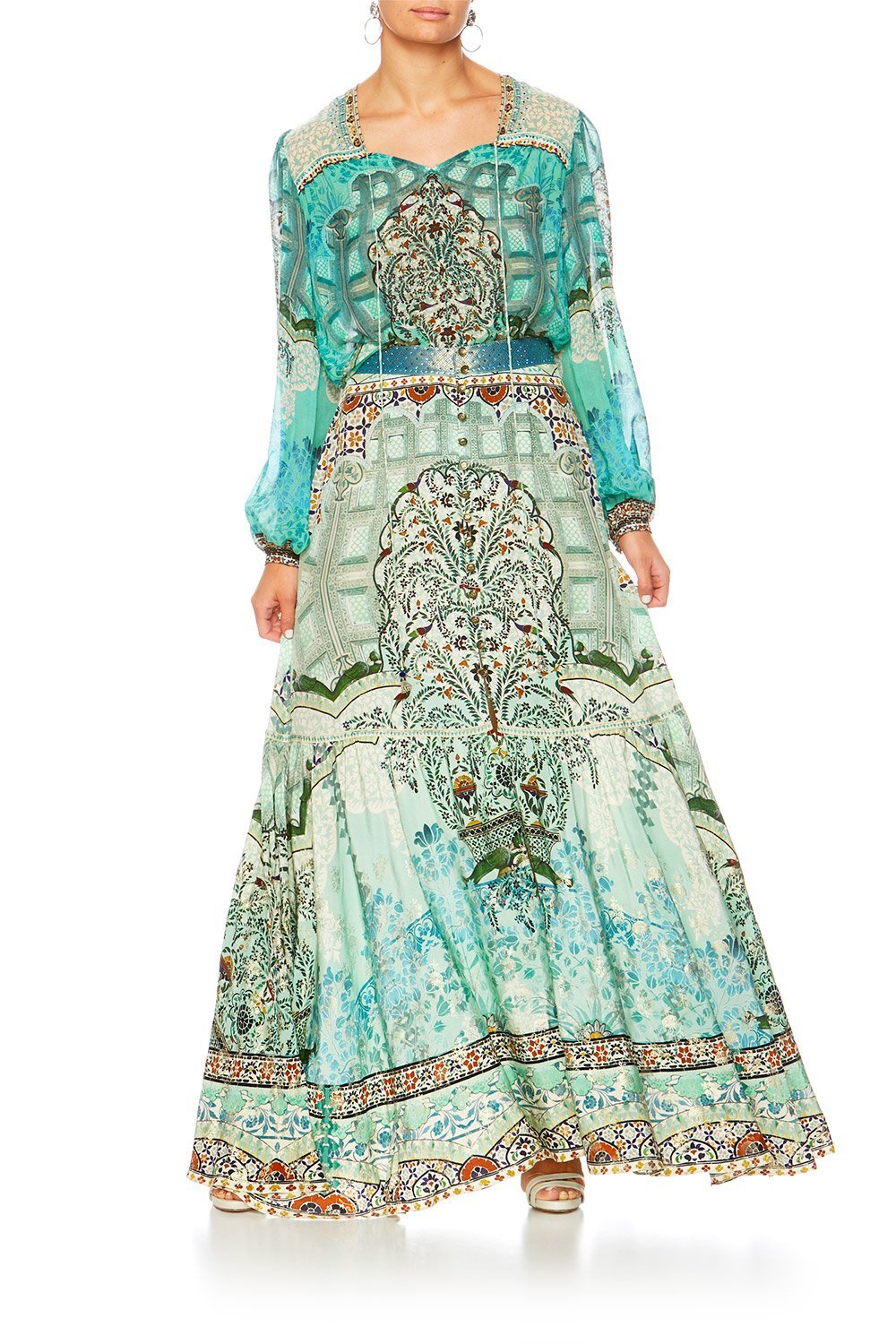 THE SPIRIT WITHIN PEASANT MAXI SKIRT