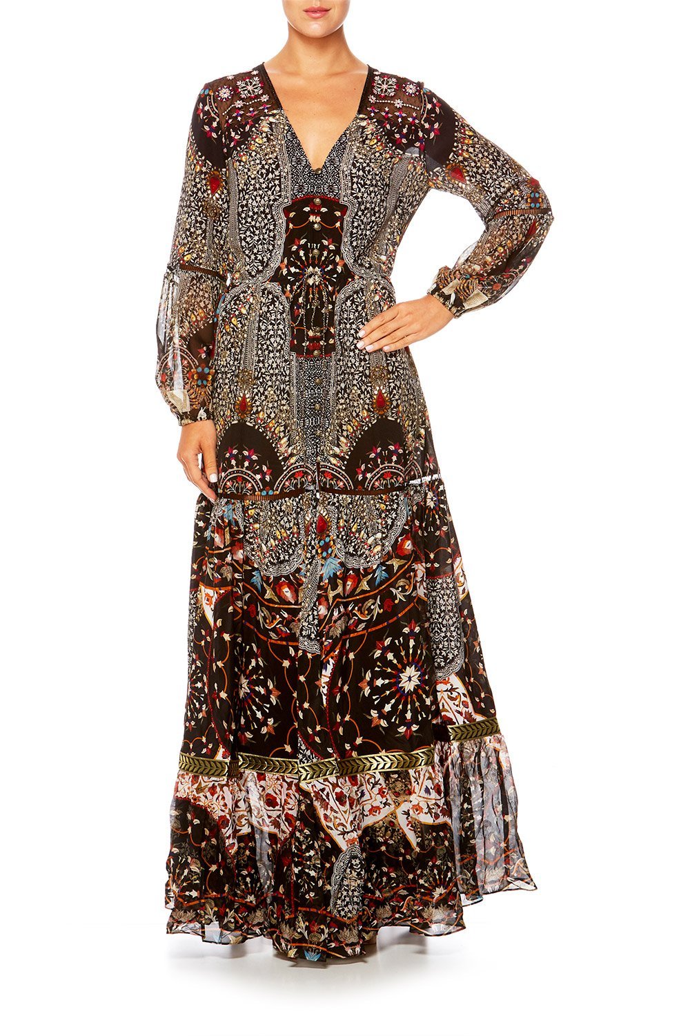 BLISS OF BOHEMIA DOUBLE BREASTED TAILORED JACKET