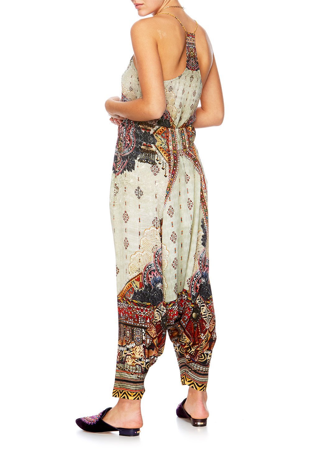 THE CARAVAN T-BACK SHOESTRING TOP