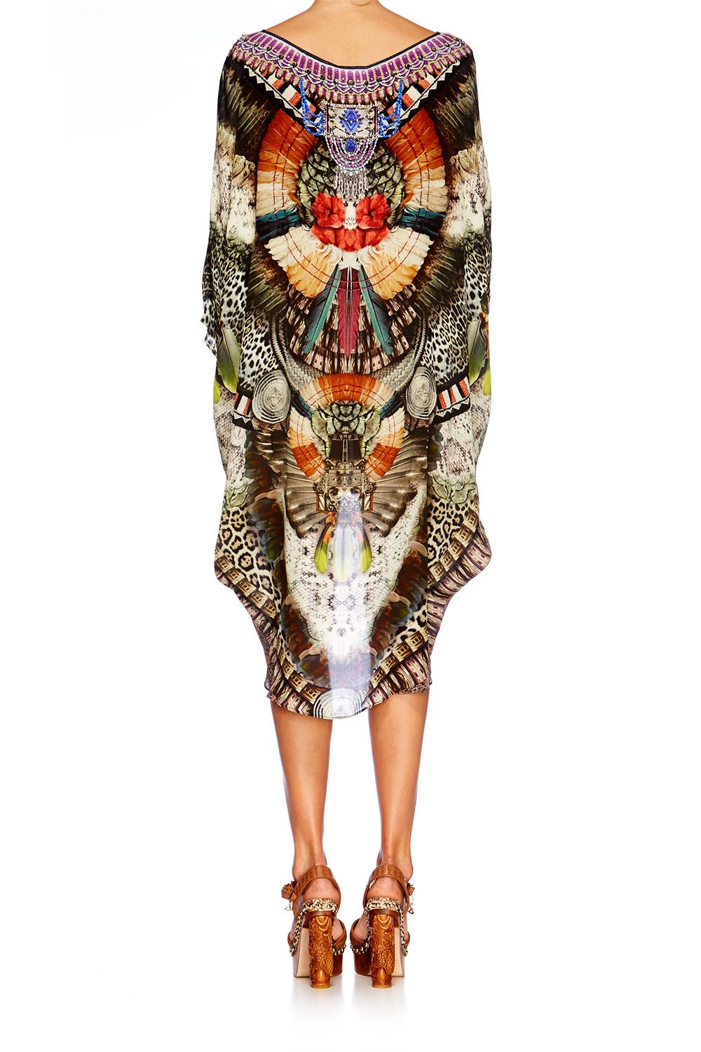 LIGHT MY FIRE SCOOP BACK HEM DRESS