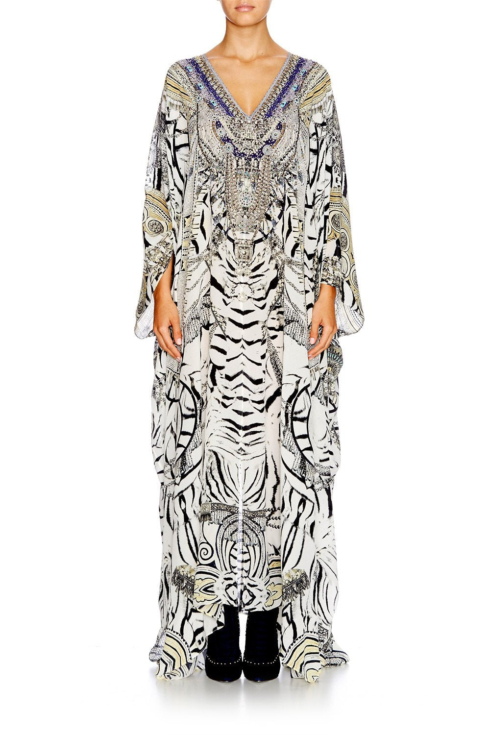 WILD BELLE SPLIT FRONT & SLEEVE KAFTAN