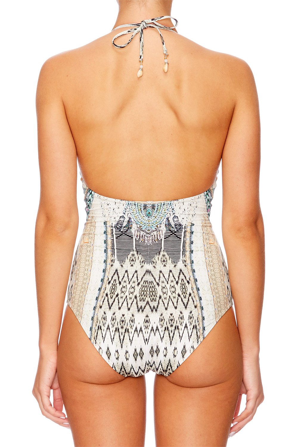 WEAVE ON TRI HALTER ONE PIECE