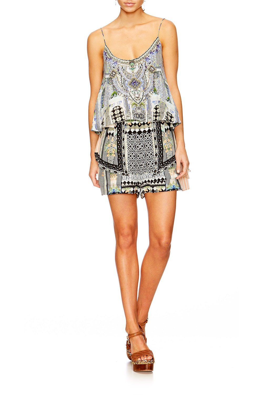 THE SWEET ESCAPE DOUBLE LAYER CAMI TOP