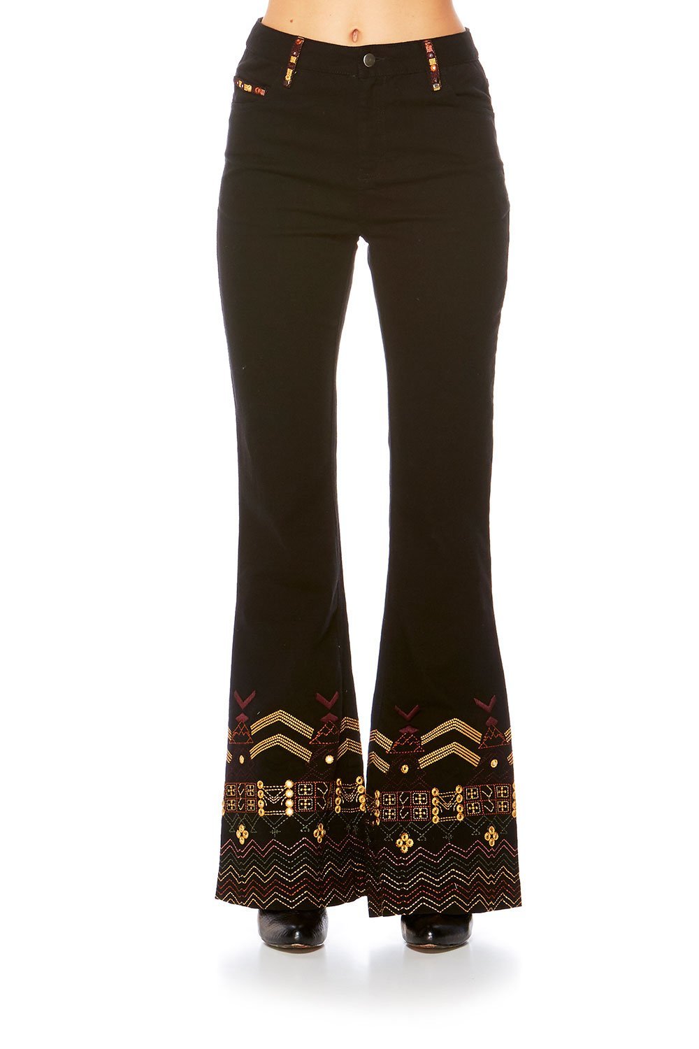 THE PATH HIGH WAISTED FLARED JEAN