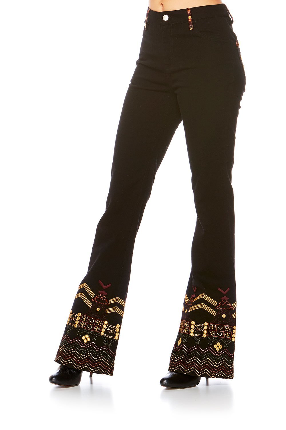 THE PATH HIGH WAISTED FLARED JEAN