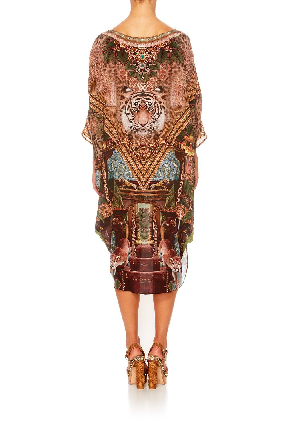 THE GYPSY LOUNGE SCOOP BACK HEM DRESS