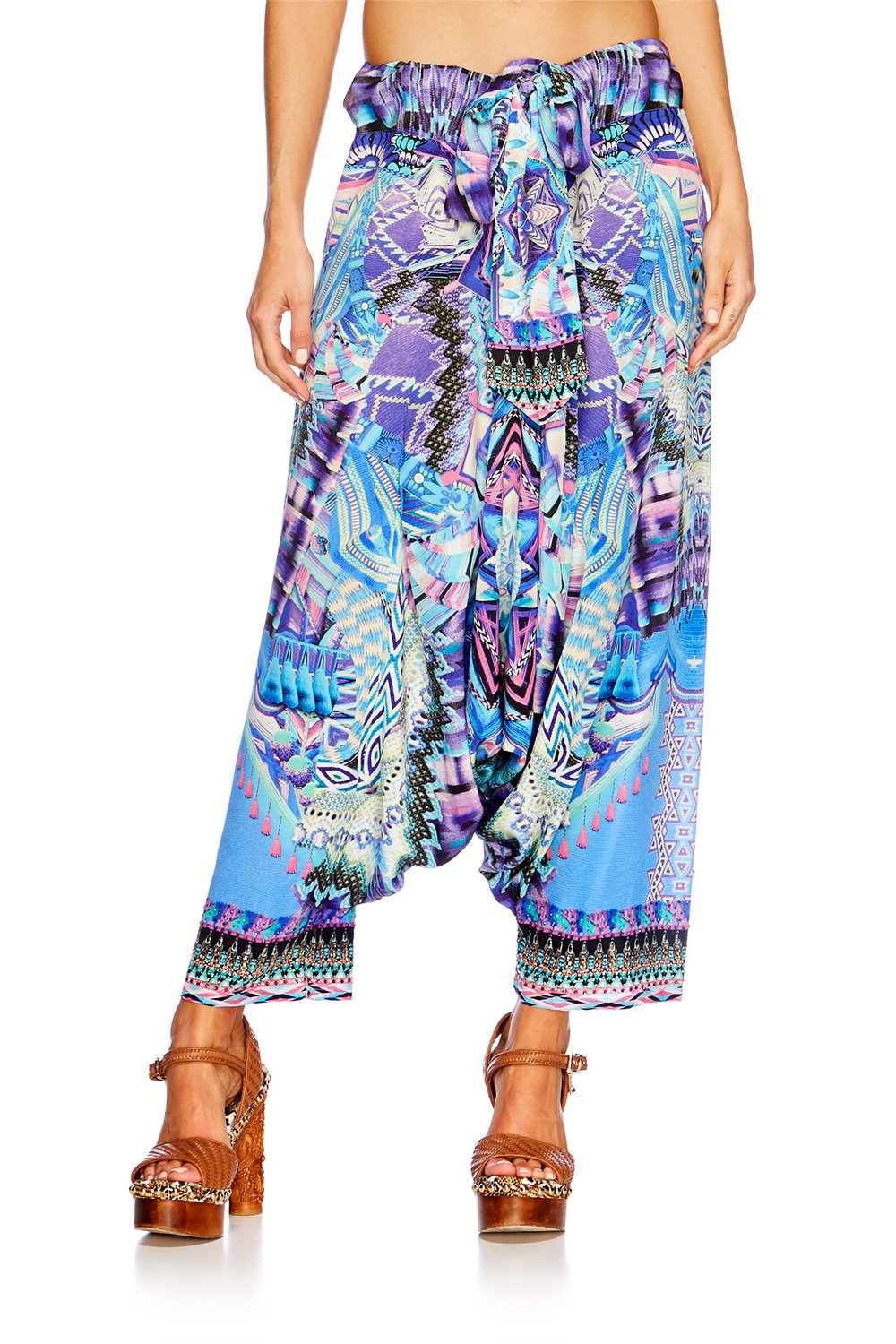 THREADS OF COSMOS HAREM PANTS