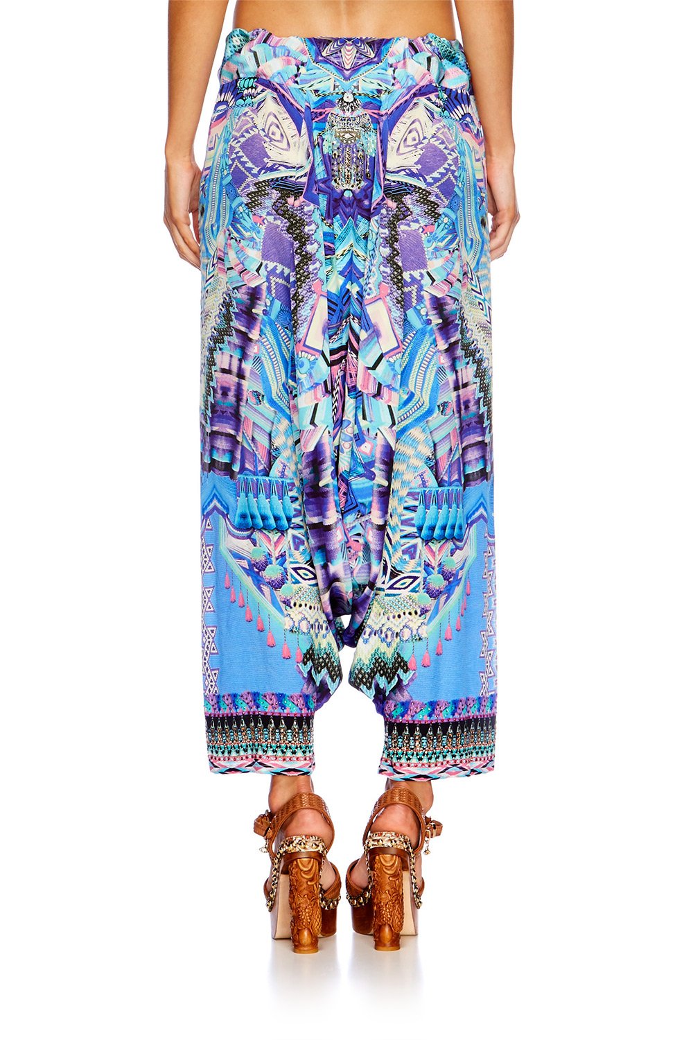 THREADS OF COSMOS HAREM PANTS