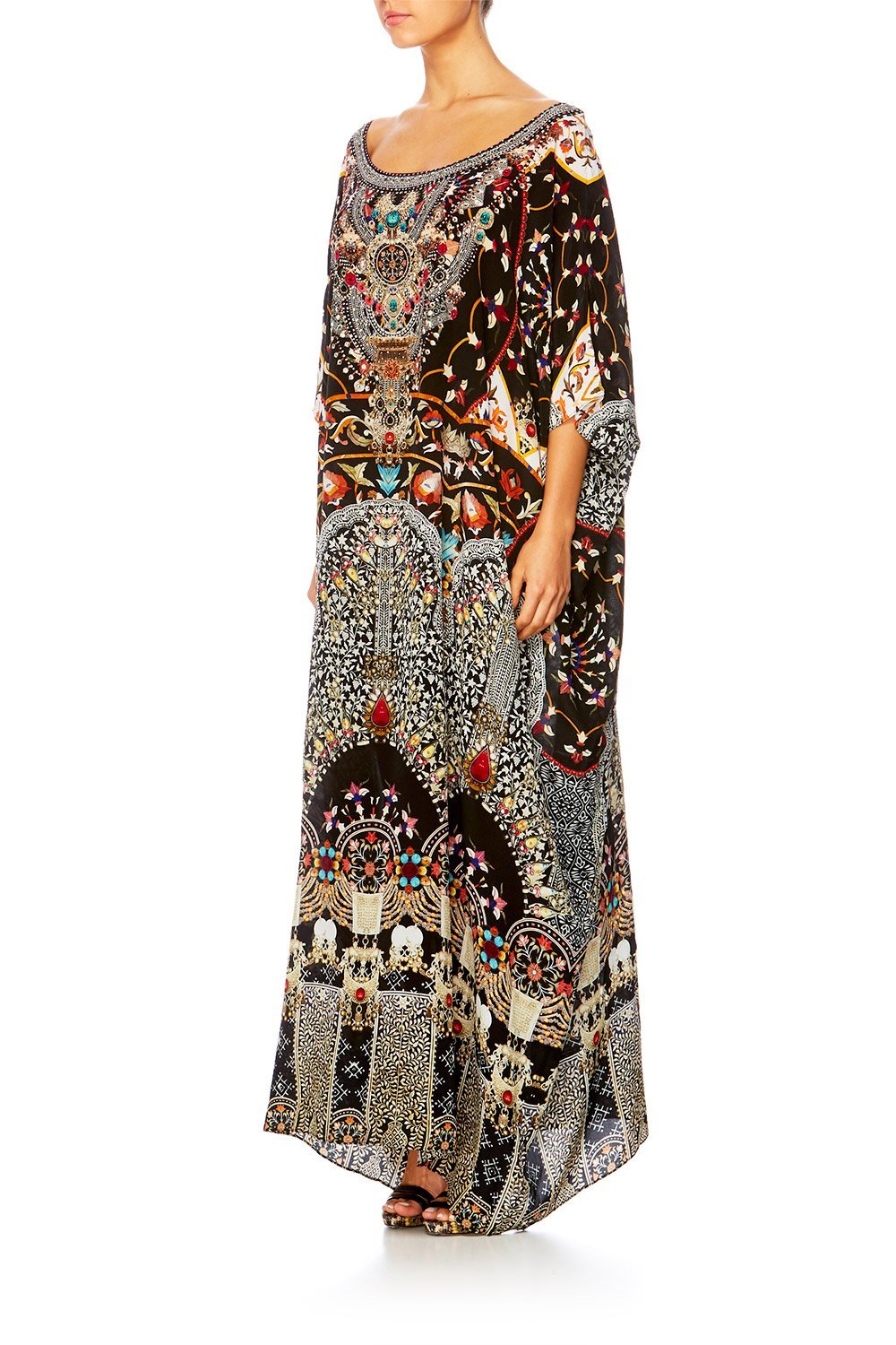 CHAMBER OF REFLECTIONS ROUND NECK KAFTAN