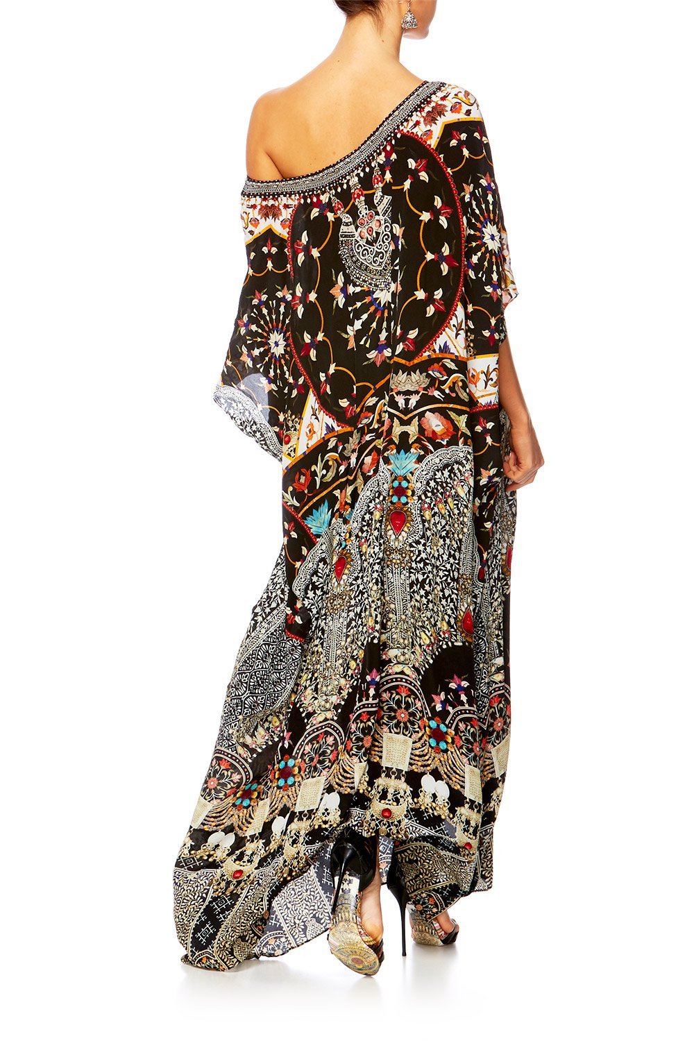 CHAMBER OF REFLECTIONS ROUND NECK KAFTAN