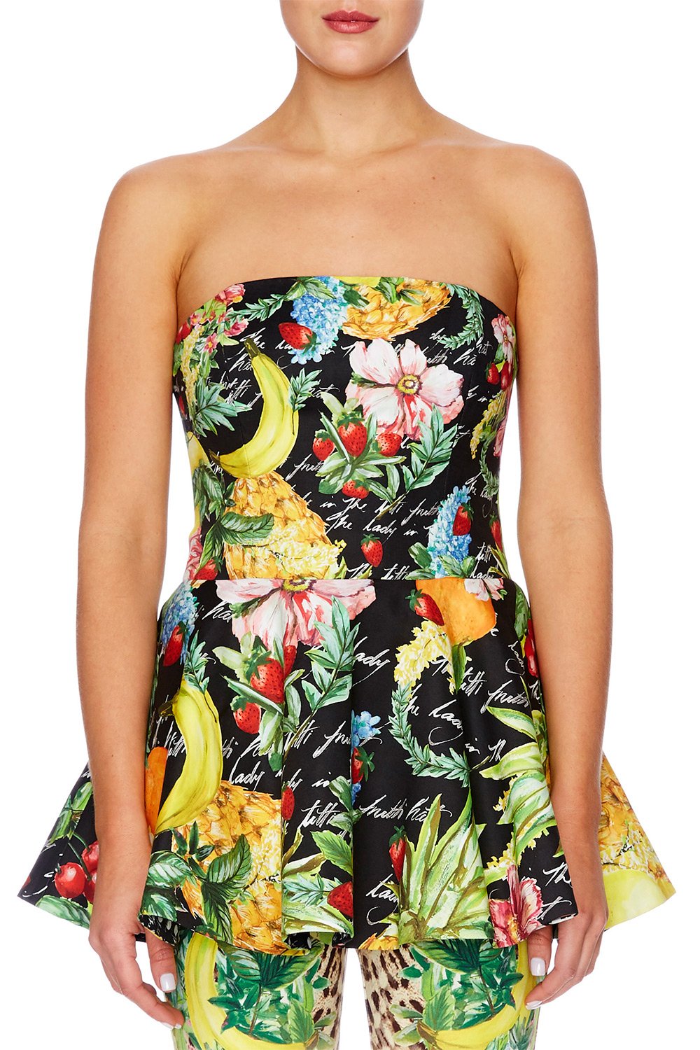 CALL ME CARMEN FITTED PEPLUM CORSET