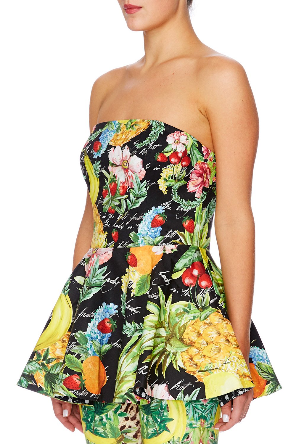 CALL ME CARMEN FITTED PEPLUM CORSET