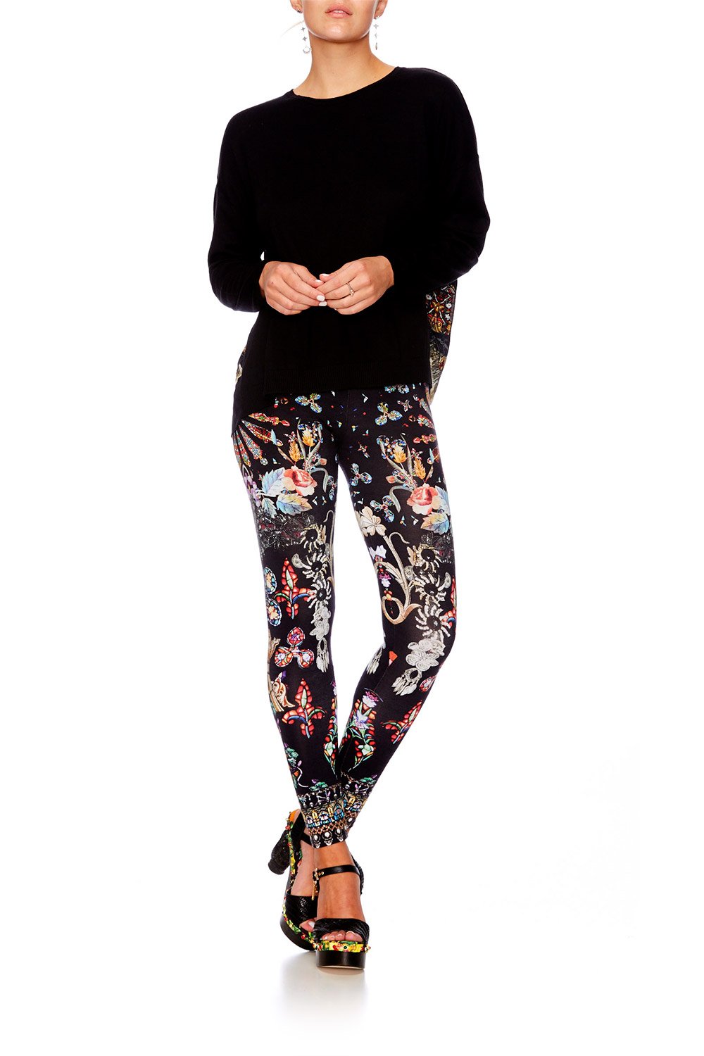 DANCING IN THE DARK CREW NECK JUMPER