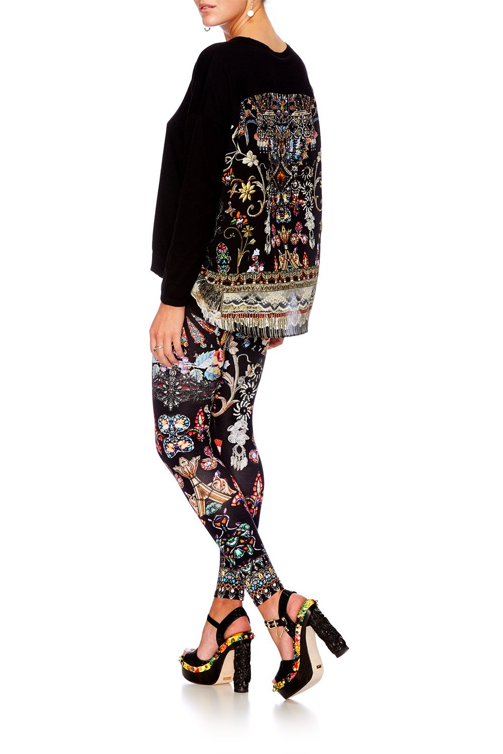 DANCING IN THE DARK CREW NECK JUMPER