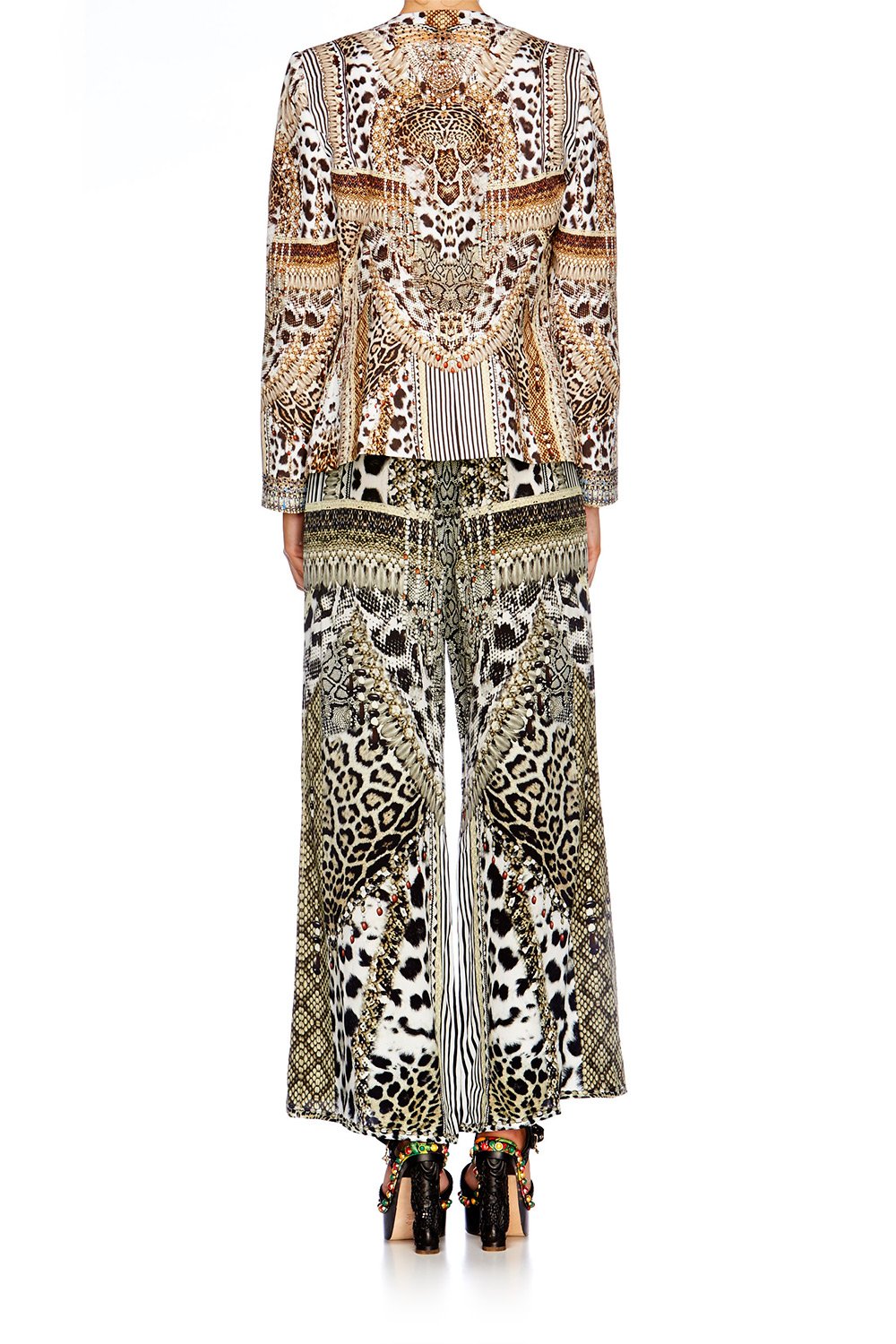 ANIMAL INSTINCT JACKET W REMOVABLE COLLAR