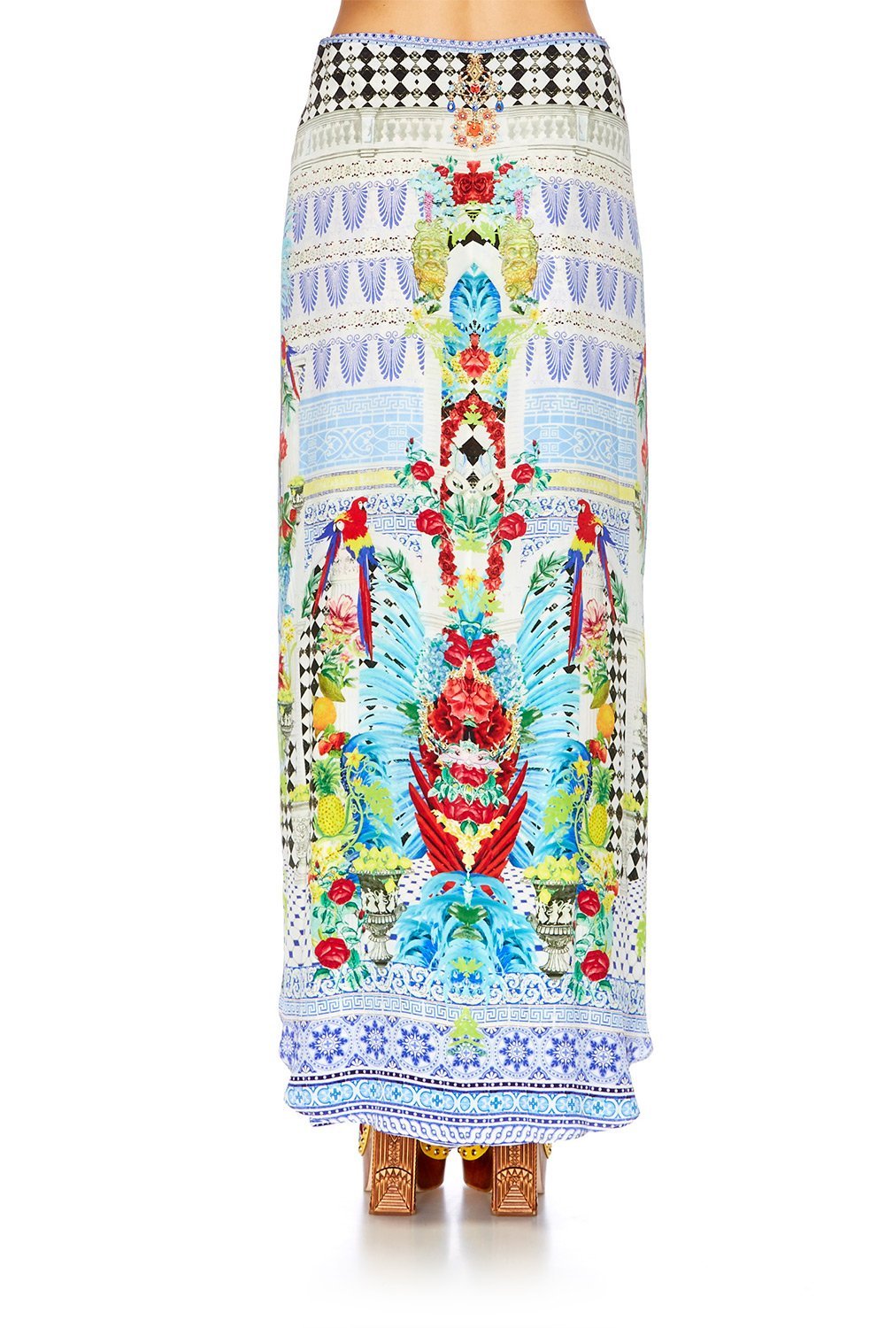 MASKING MADNESS LOOSE TROUSER WITH TIE FRONT