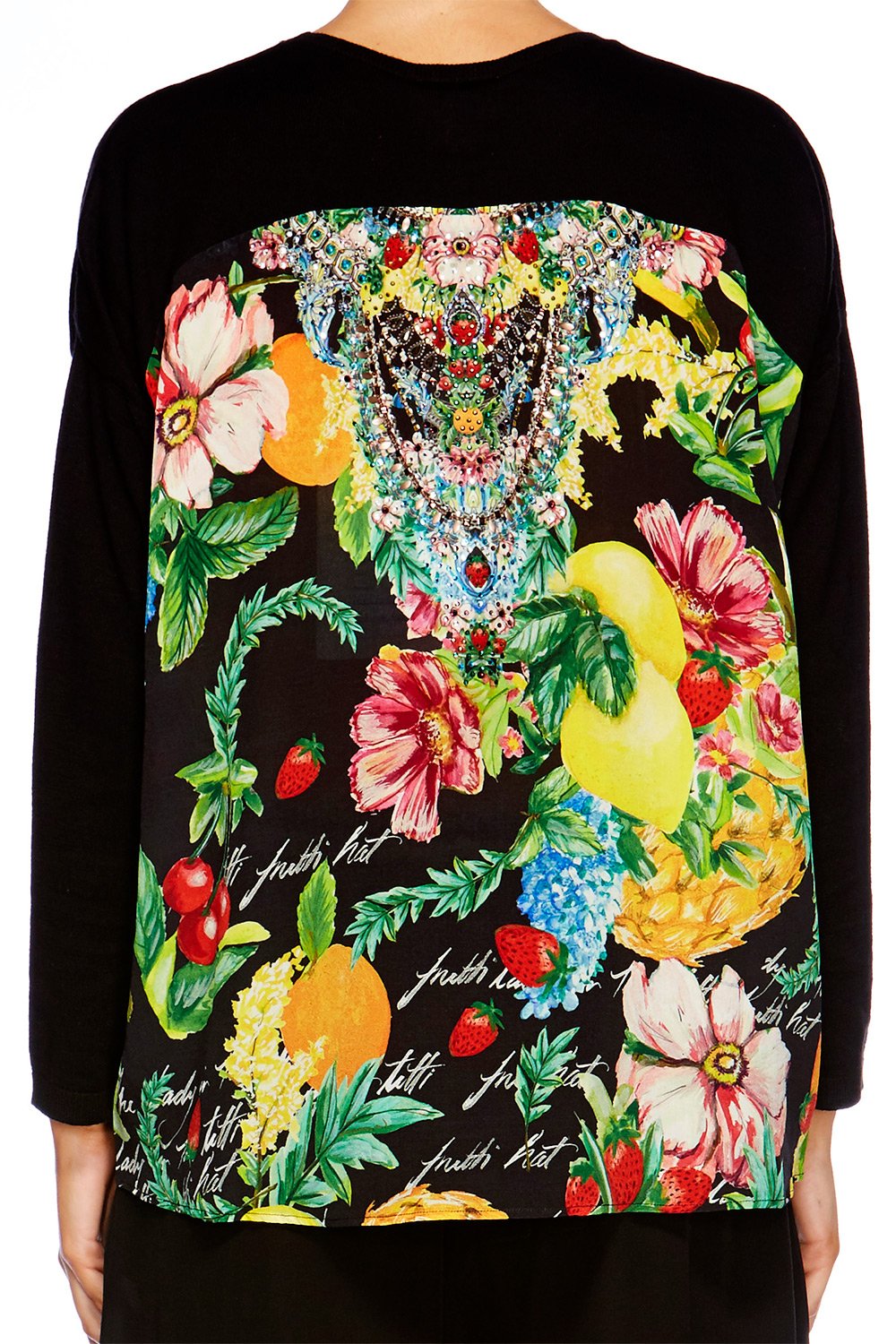 CALL ME CARMEN CREW NECK JUMPER