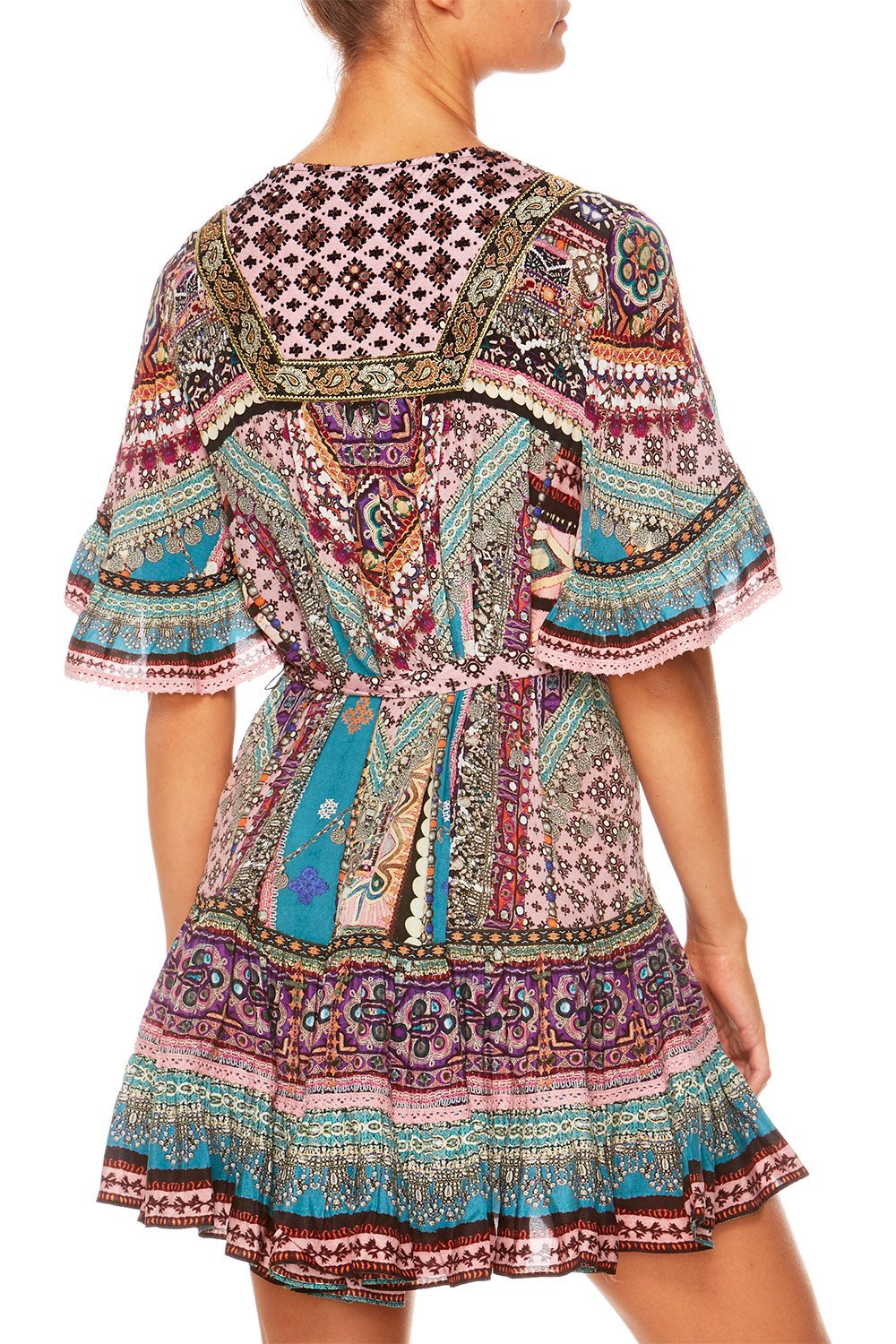 TIMES WE SHARE SHORT FRILL DRESS W BIB