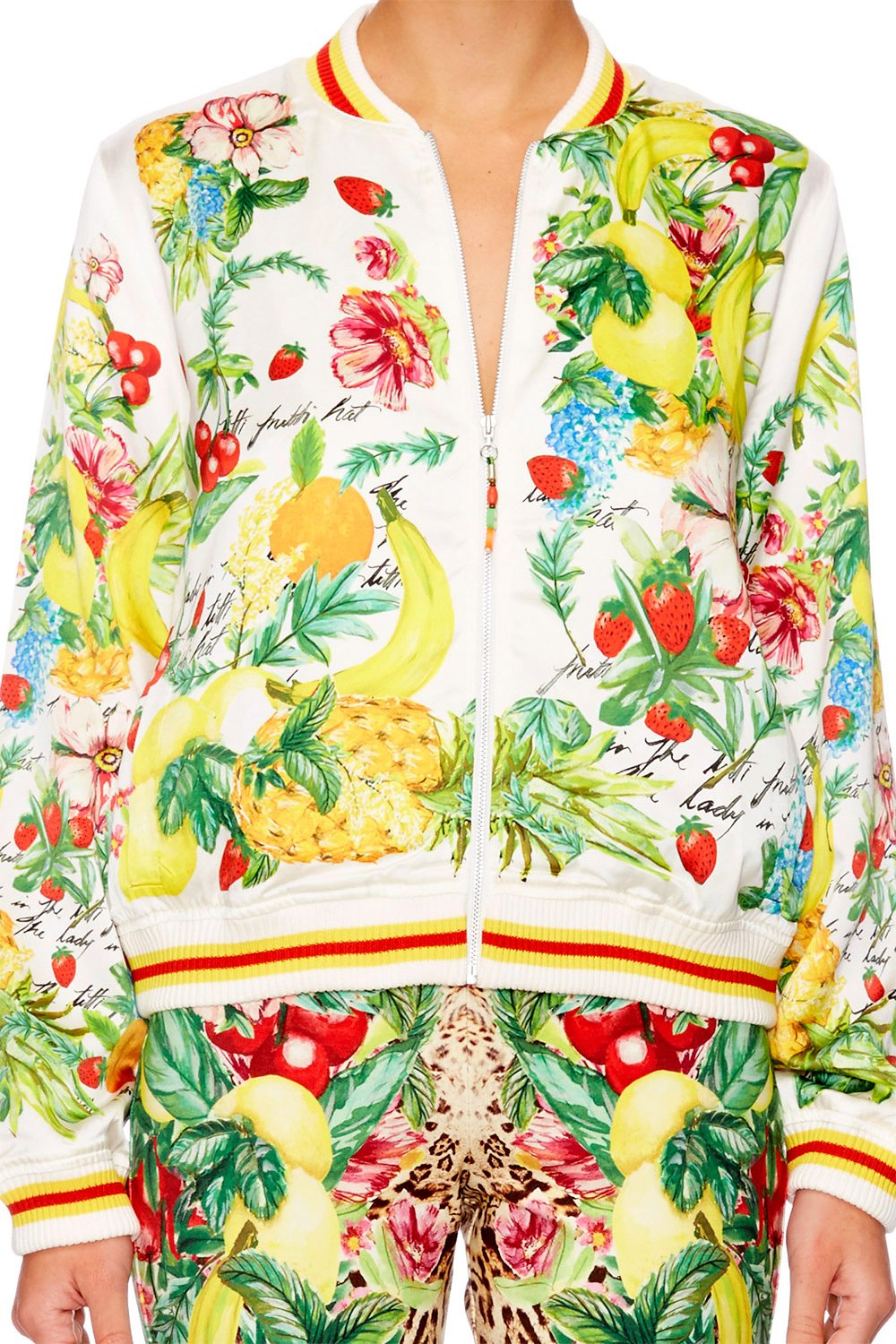 THERES NO PLACE LIKE RIO BOMBER JACKET