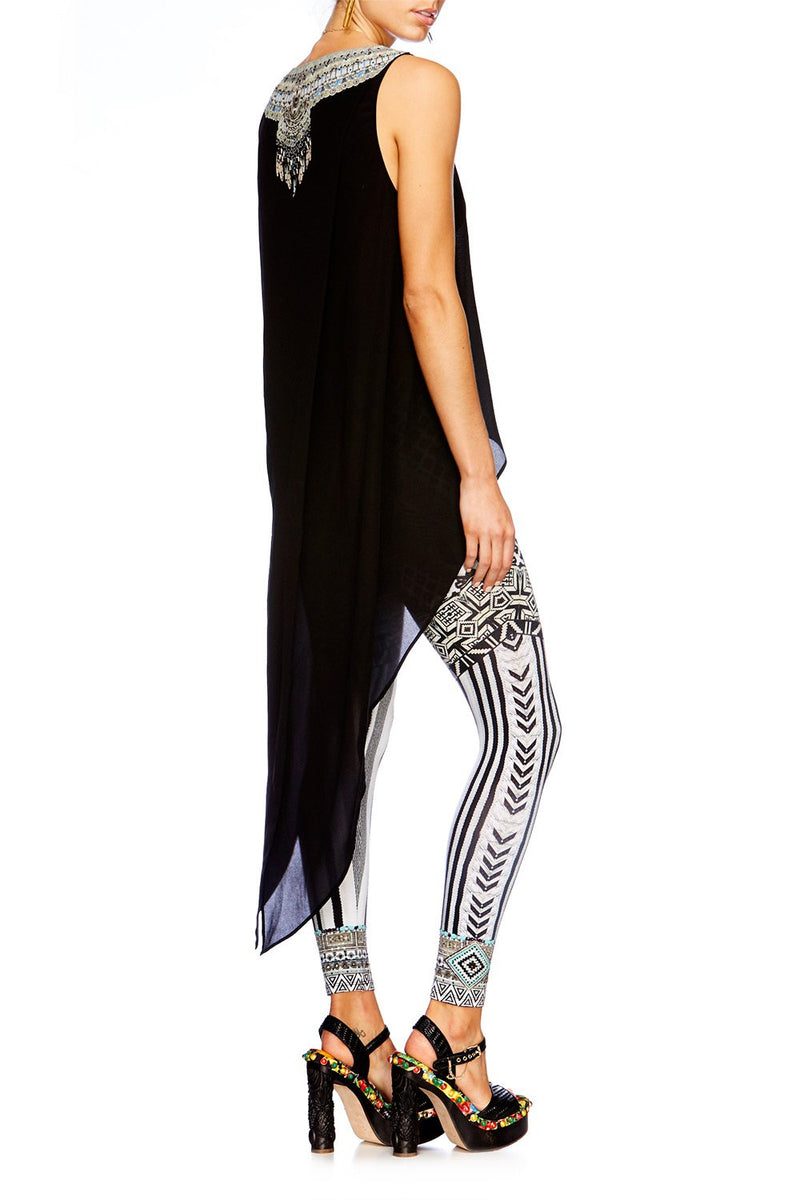 HIGH LOW CROSS BACK TOP GEISHA GATEWAYS