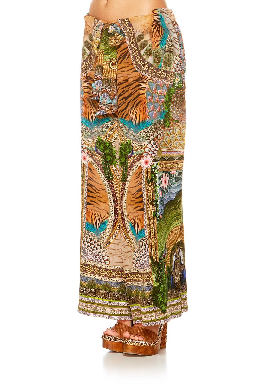 A WOMANS WISDOM LOUNGE TROUSER W TIE WAIST