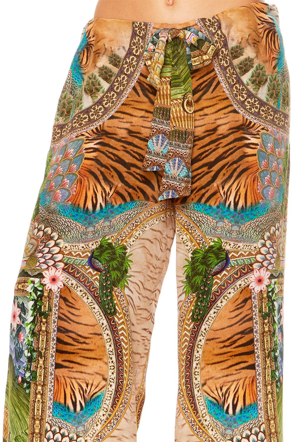 A WOMANS WISDOM LOUNGE TROUSER W TIE WAIST