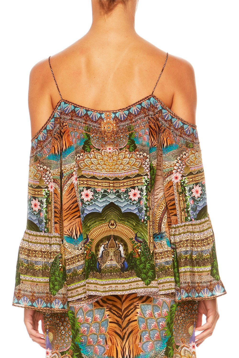 A WOMANS WISDOM DROP SHOULDER TOP