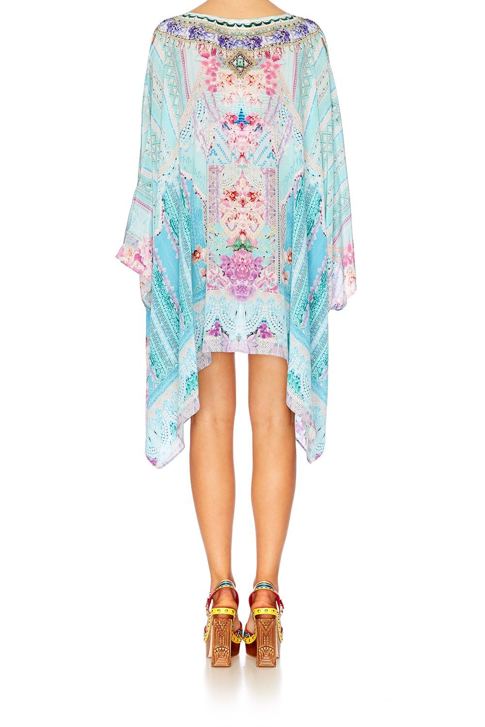 GARDEN STATE SPLIT SHOULDER SHORT KAFTAN