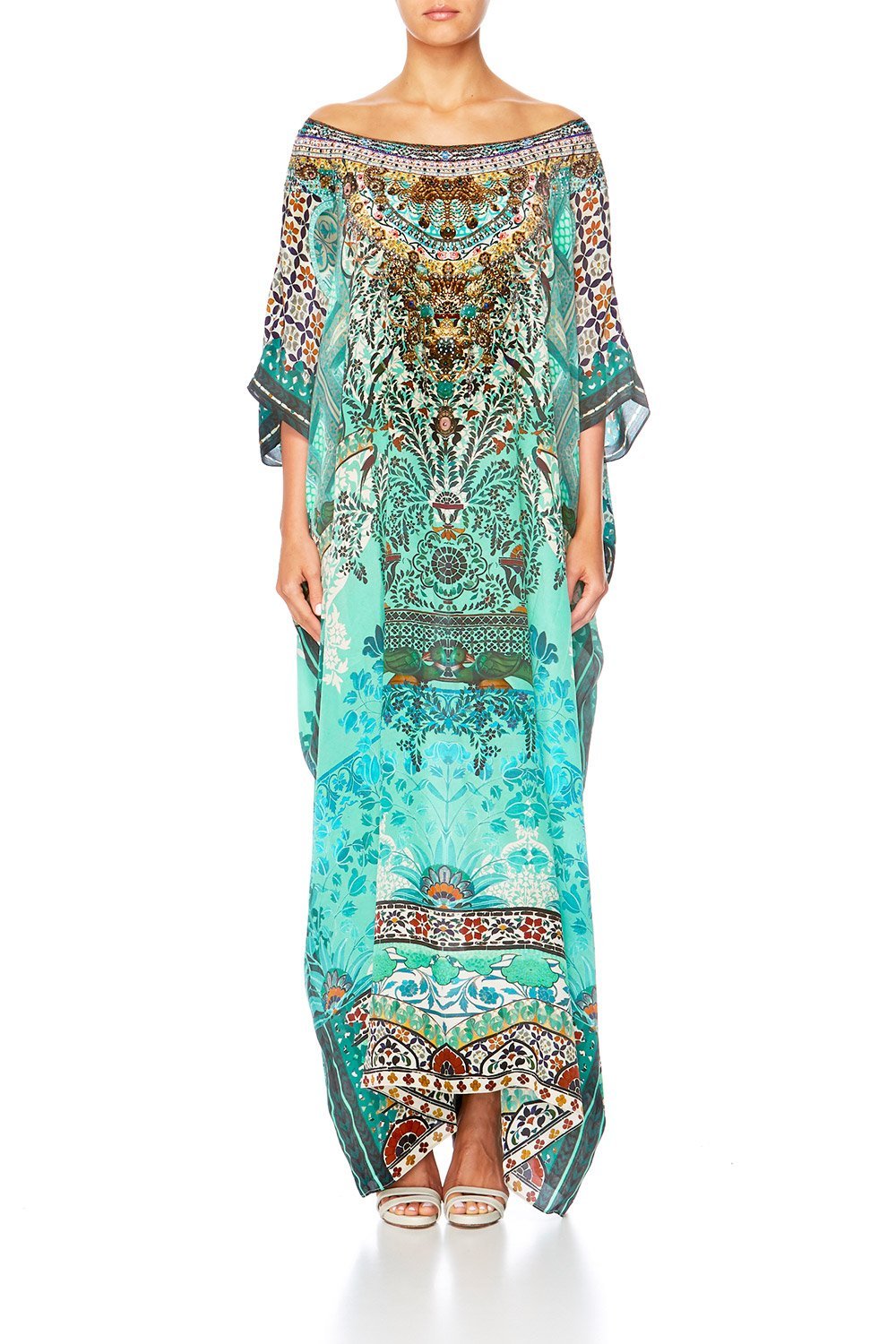 THE SPIRIT WITHIN ROUND NECK KAFTAN