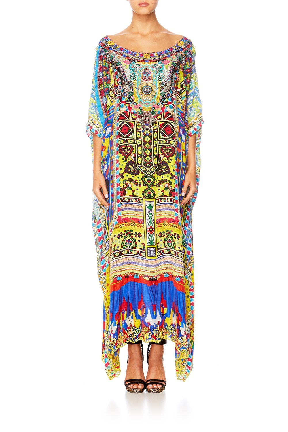 INSIDE MY MIND ROUND NECK KAFTAN