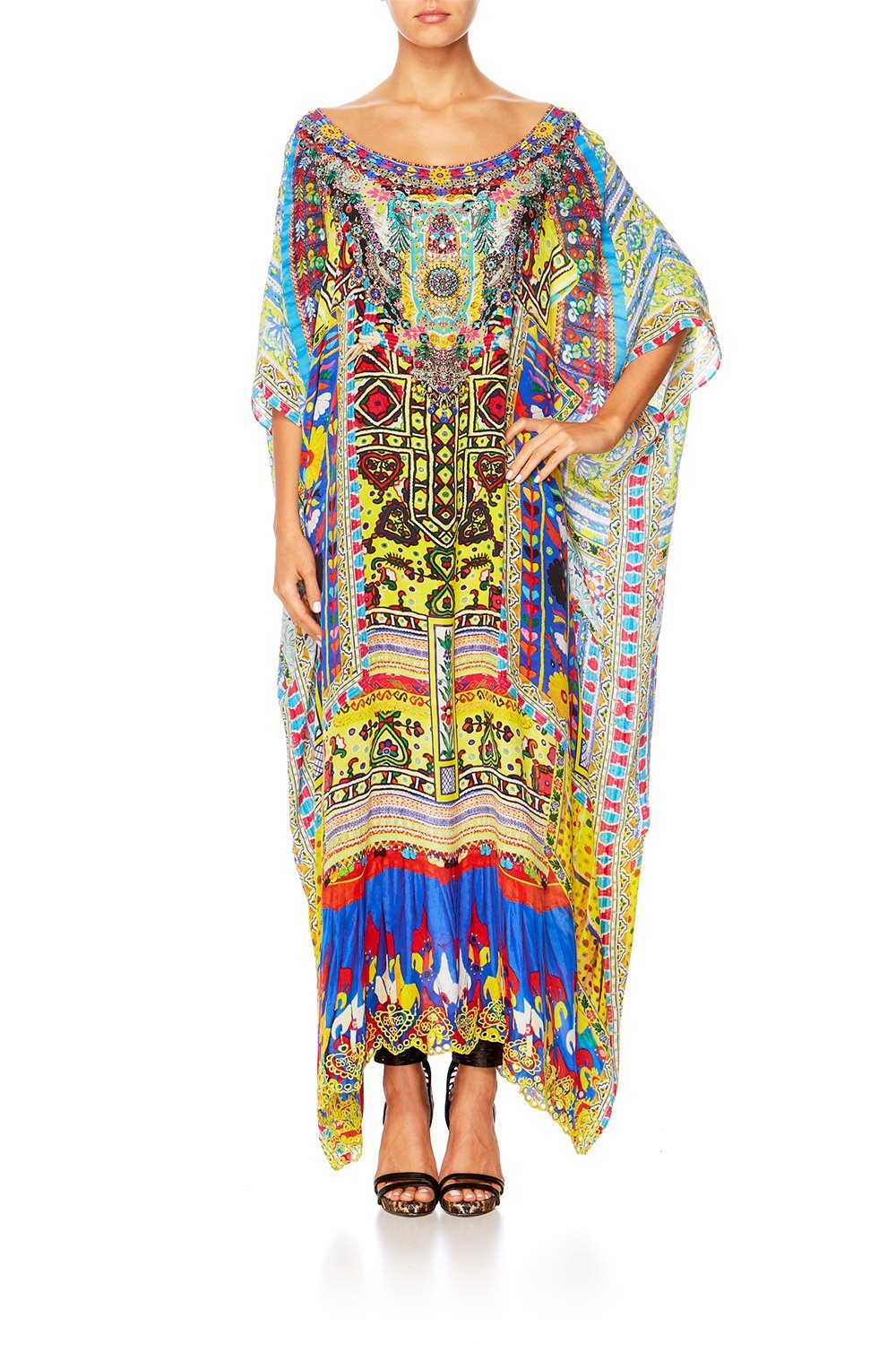 INSIDE MY MIND ROUND NECK KAFTAN