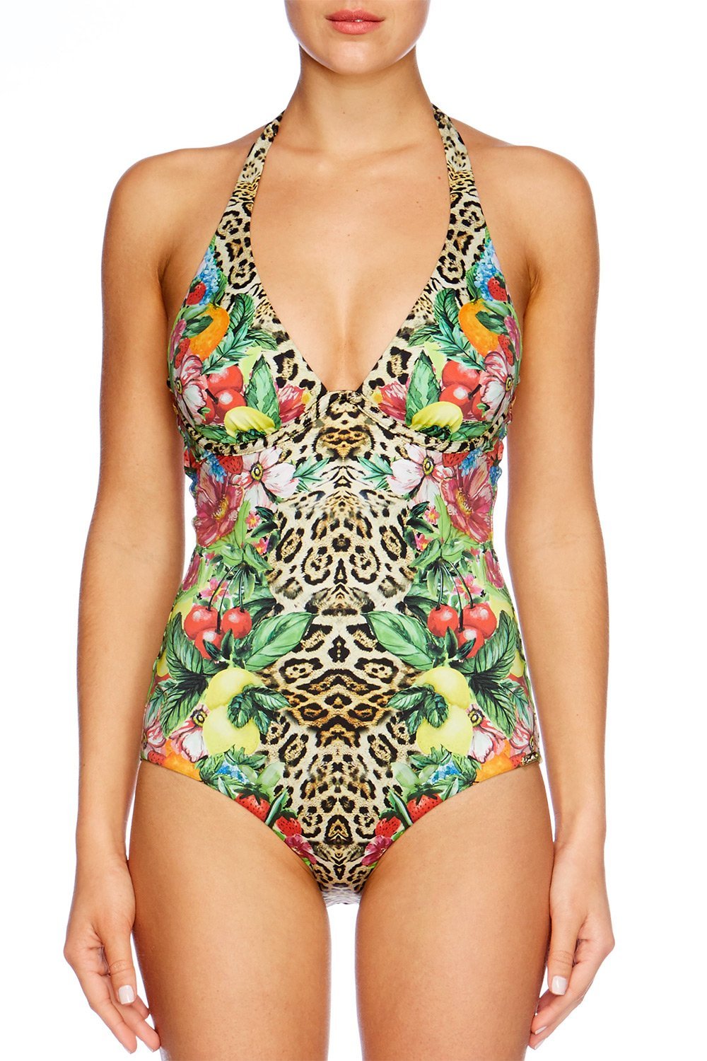 COOL CAT WIRED HALTER ONE PIECE