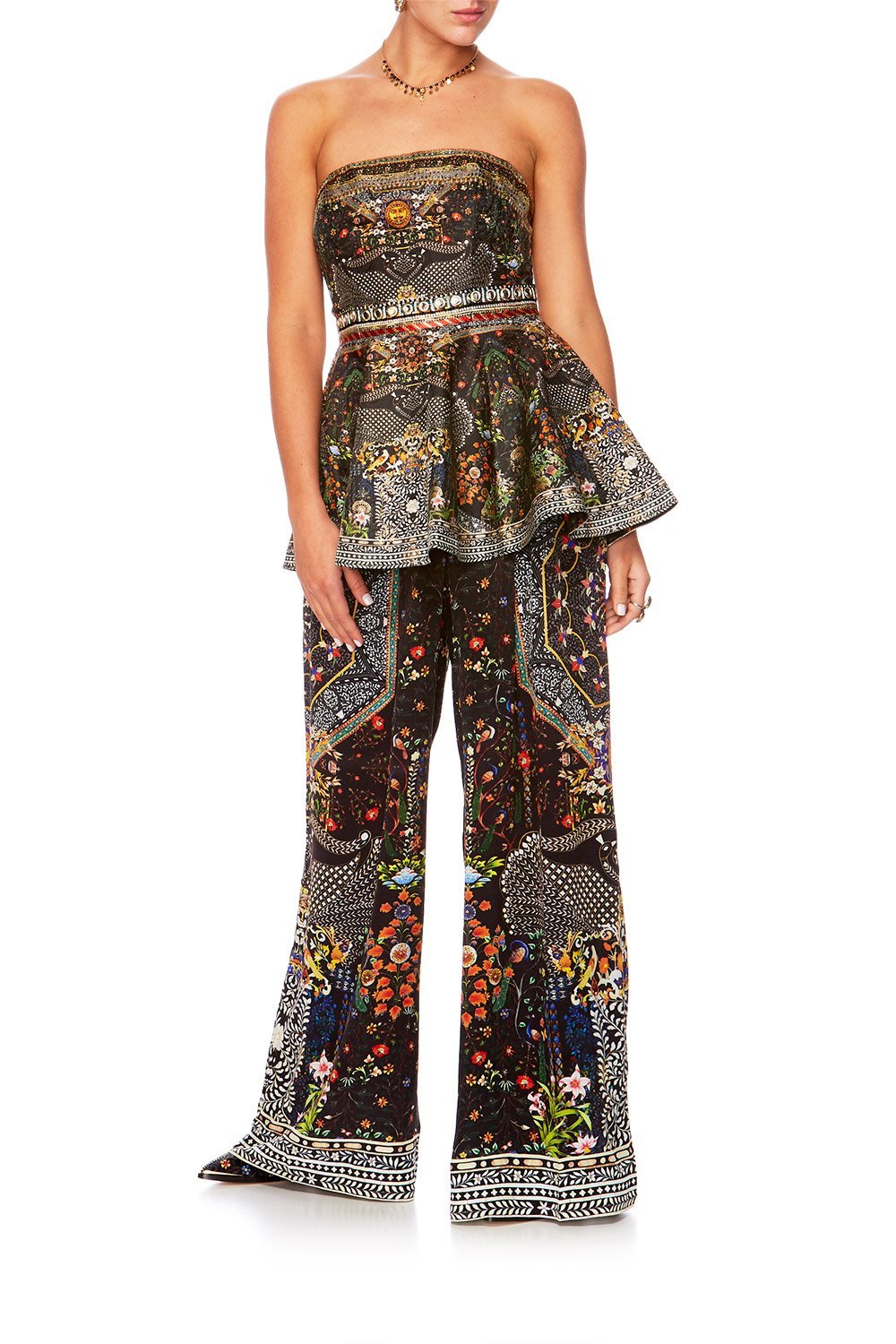 BEHIND CLOSED DOORS FITTED PEPLEM CORSET