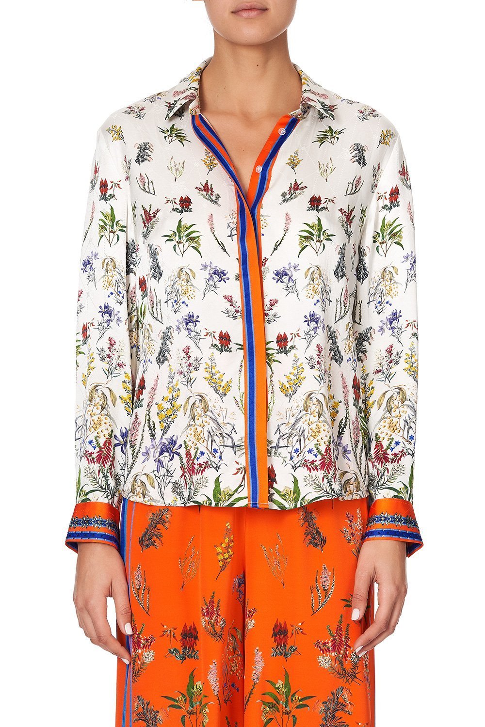 SLIM FIT LONG SLEEVE SHIRT GONE COAST