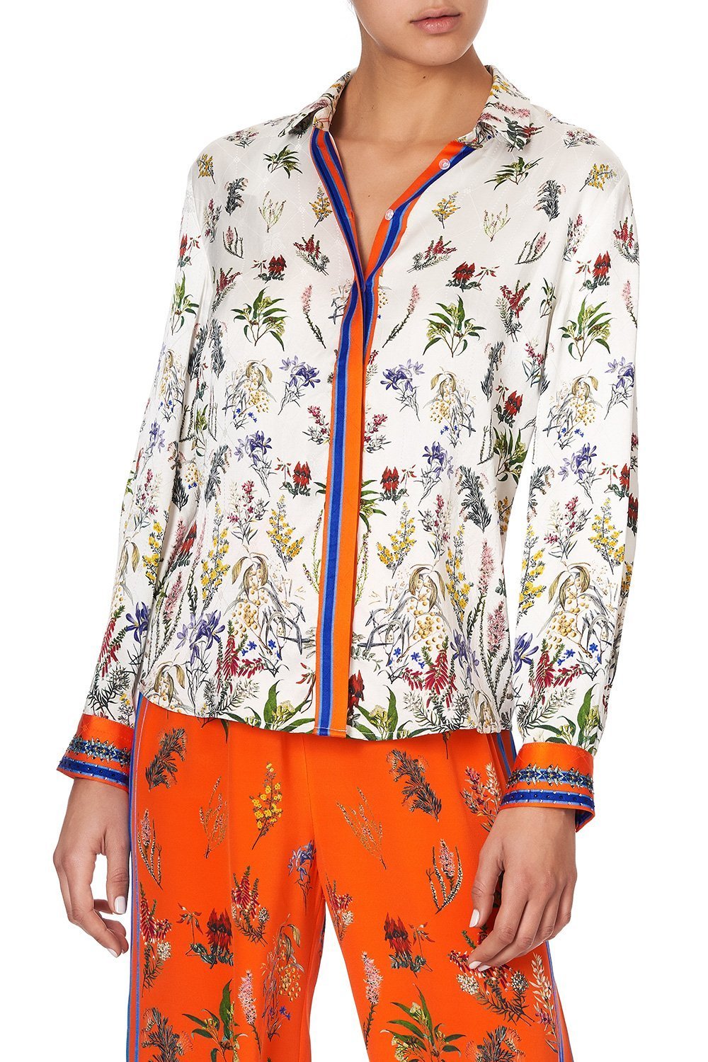 SLIM FIT LONG SLEEVE SHIRT GONE COAST