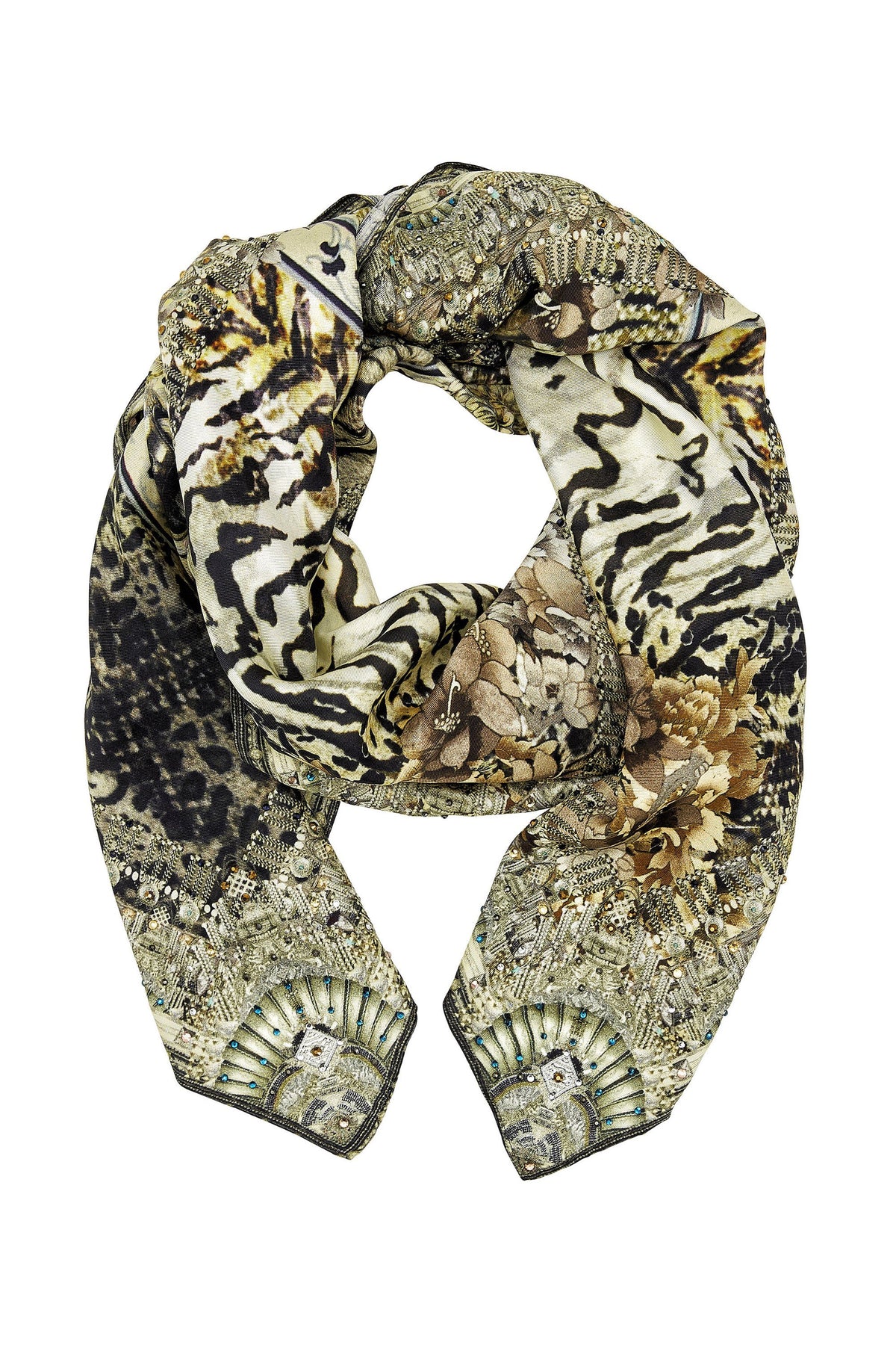 SPIRIT ANIMAL LARGE SQUARE SCARF