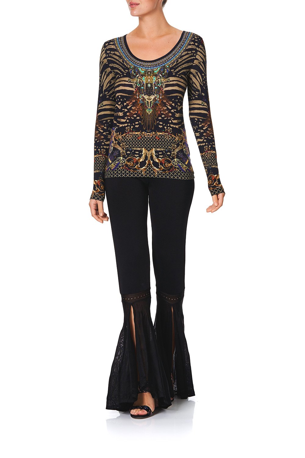 LONG SLEEVE FITTED TOP THE NIGHT WE MET