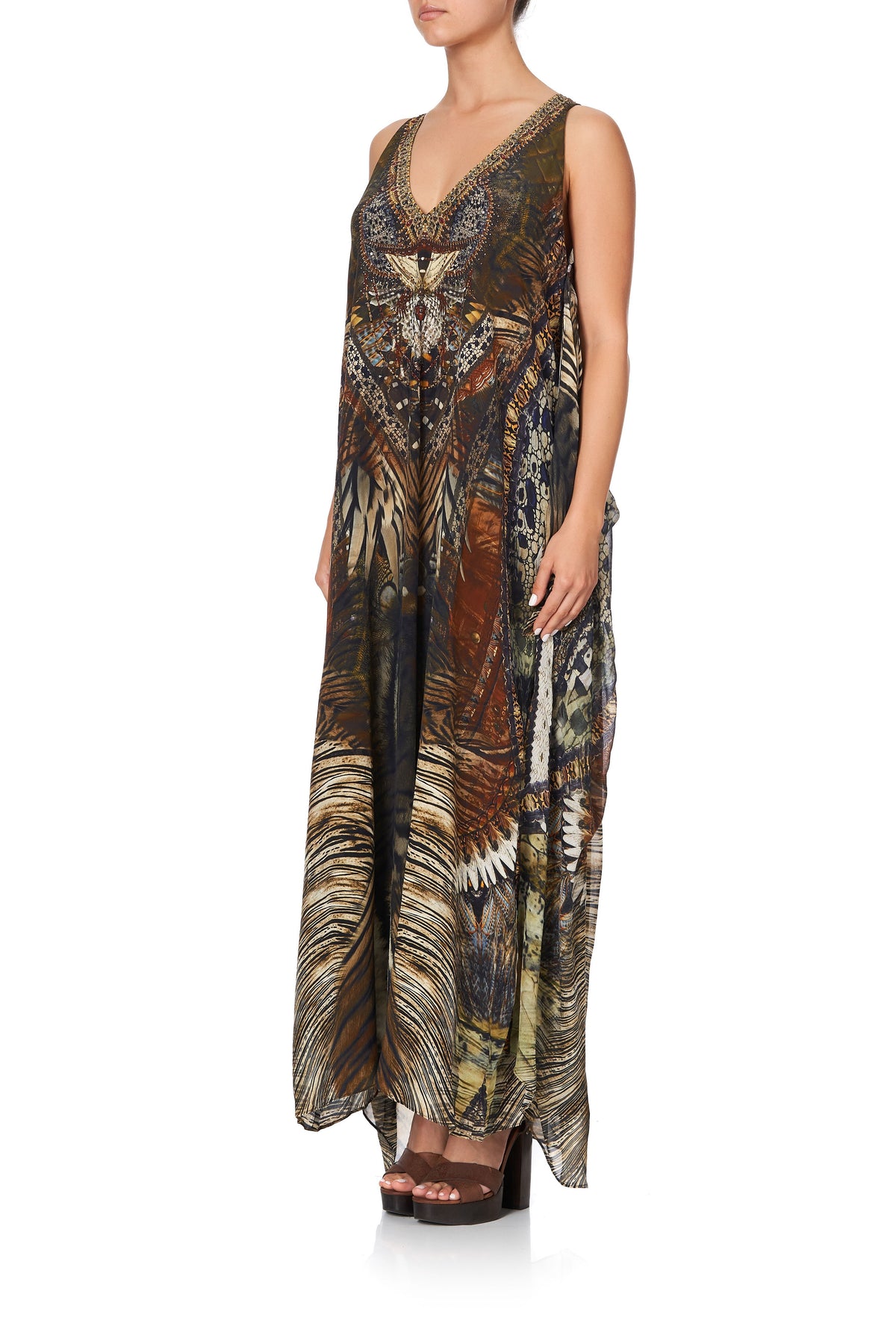 TIE FRONT MULTIWEAR DRESS KAKADU CALLING